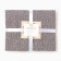Valencia plaid 140x200cm, 155s/Mare, Bel/Castor, HL 50%, PE 30%, pan 20%