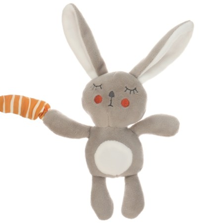Musical Suspension "Bunny Bonnie", with a squeak, on a crib, stroller, crumb I-15