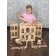 Designer Puppet House "Swing" for medium -sized furniture dolls