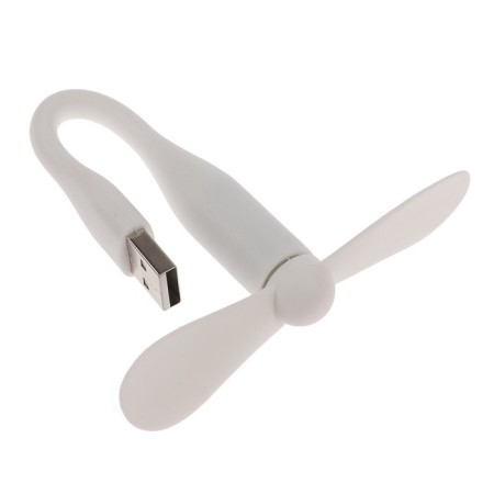 Fan with a flexible housing Luazon Lof-05, USB, 11 cm, white-2
