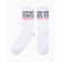 Women's socks "I will ask Santa antidepressants," white, river 36-40