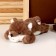 Soft toy "Dog", 33 cm, brown color
