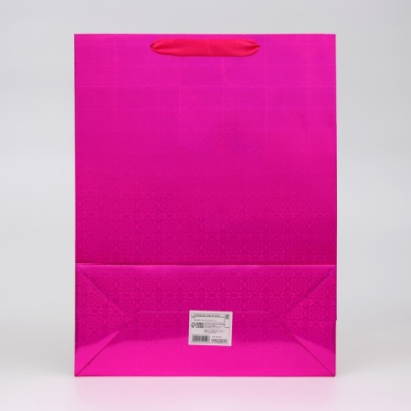 Package Hologography with the window "Heart", "Pink", l 40 × 30 × 13 cm set 1 pc.-1
