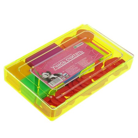 Cashier of account materials "Learn to count", 132 pieces, mix-1
