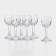A set of glass glasses for Bistro liquor, 60 ml, 6 pcs