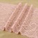 Lace elastic fabric, 235 mm × 2.7 ± 0.5 m, pink-beige color