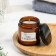 Candle in the bank Aromatic "Len and cashmere", 6.2x6.2x6.5 cm, 9 hours