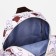 Baby backpack on lightning, 3 outer pockets, beige color