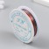 Biser wire d 0.4 mm, 12 m, multi -colored No. 1