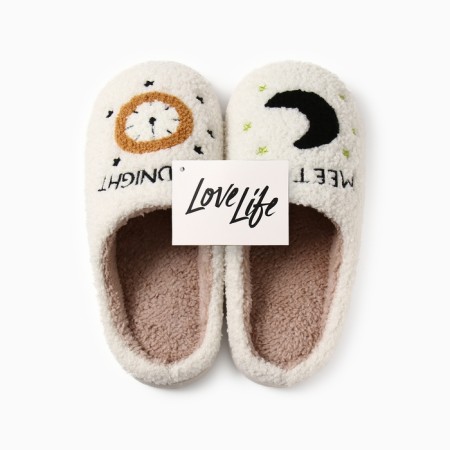 Male slippers, size 42-43, milk color-3