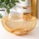 Fruit vase "plexus", 30 × 30 × 13, the color of the gold