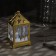 LED figure "Lantern with a deer" 6 × 13 × 6 cm, plastic, batteries AG13x3, glow warm white