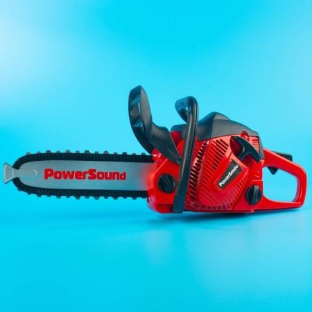 Tool "chainsaw", sound effects, works from batteries-4