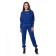 Women's suit Don`t Speak, size 50, cornflower color