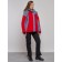 Ski jacket female winter, size 52, red color