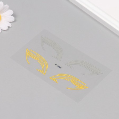 Plastic sticker on the face "Arrows. Egypt" 13x13.5 cm-2