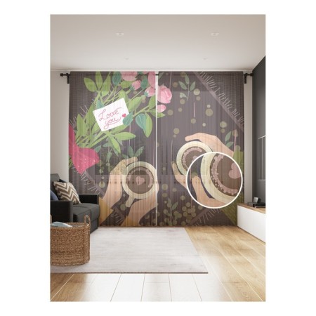 Photo "Date", size 145x265 cm, 2 pcs