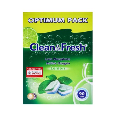 Таблетки для ПММ "Clean&Fresh", 90 шт-1