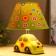 Table lamp "Machine" 1x40W E14 green 20x20x22cm.