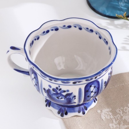 Cup "Hope", 12x10x8 cm, gzhel-2