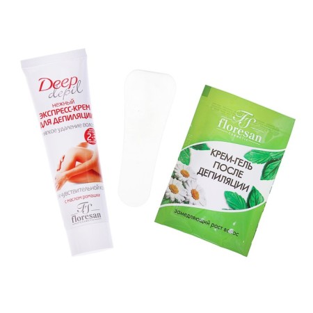 Express cream for Floresan Deep Depil depilation is delicate, for sensitive skin, 100 ml-3