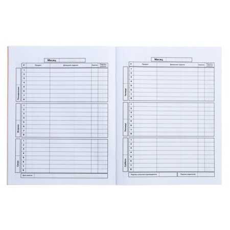 Universal diary for grades 1-11, 48 sheets "Crazy Panda", soft cover, selective UV-fluid, matte lamination-7