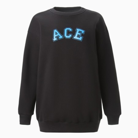 Jumper (sweatshirt) Women's Minaku: Casual Collection Black Color, Rr. 42-4