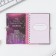 Questionnaire on a lock, in a solid cover A6, 40 sheets of "Questionnaire of a cool girl and her friends"