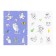 A set of stickers-painters "jokes" mermaid, 3 sheets, a5