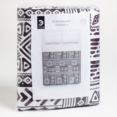 Cover "Ethel" Euro Ethnic, 230x210 cm, microfiber-3