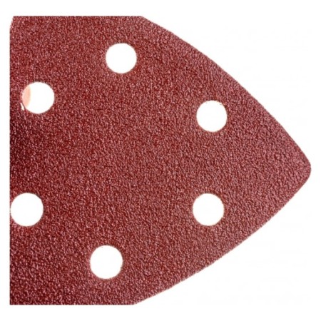 The triangle grinding bison 35583-080, perforated, P80, 93 x 93 x 93 mm, 5 pcs.-4