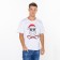 New Year's T -shirt "Santa Claus", white color, size 56