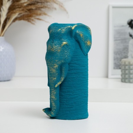 Figure "Elephant Hathi" Blue, 20cm-1