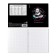 Subject notebook, 48 sheets, cage, English Erichkrause "Persons", plastic cover silk-screen covers, Blok Offset 100%, information block