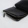 Women's wallet on a magnet, black color