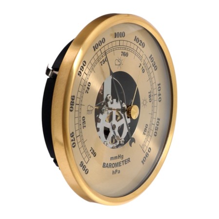 Barometer with gear, mechanical, wall, d = 10.8 cm-1