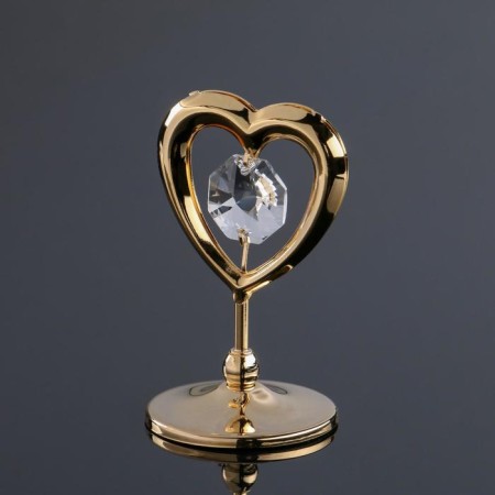 Souvenir "Heart" mini, with crystals-2
