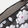 Cosmetic bag with lightning, black color