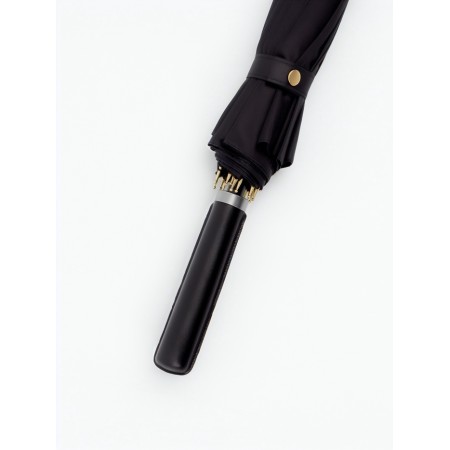 Umbrella throat w/auth r51/60 16pp n/u/u a single-tone straight handle to leathouses black bag-2