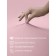 AMORE Mio gum sheet, size 180x200x20 cm, peach color