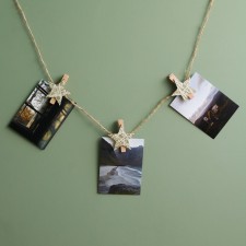 Set of decorative clothespins 