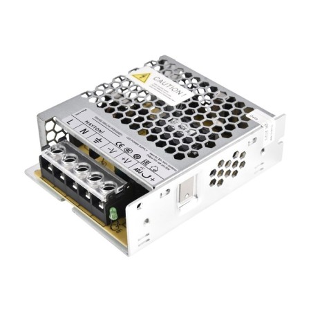 Power supply LED Strip 220201, 35W, 3x8.2x9.9 cm, silver color
