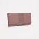 Women's wallet on magnets, pink color