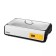 Electric grill KitFort KT-1686, 1500 W, anti-stick coating, 38x22 cm, silver