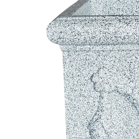 Kashpo for flowers "Roman" 60x27.5x27 cm, 30 l, color gray granite-1