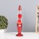 Lava-lamp "Rocket" 1x30W E14-R39 (wax) red 8x8x34cm