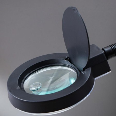 Lupa lamp for creativity, from the network 220V black 52x17x14 cm-4