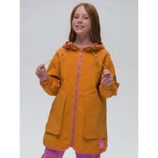 Windbreaker for girls, height 128 cm, amber color