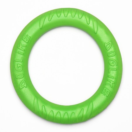 Ring "Podoglaik" D-5195, 8 migrant, miniature, ⌀ 16.5 cm, green-1