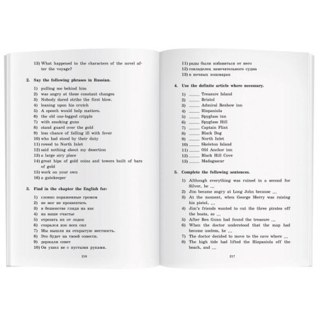 Foreign Language Book. Treasure Island. Home reading. Stevenson R.-4